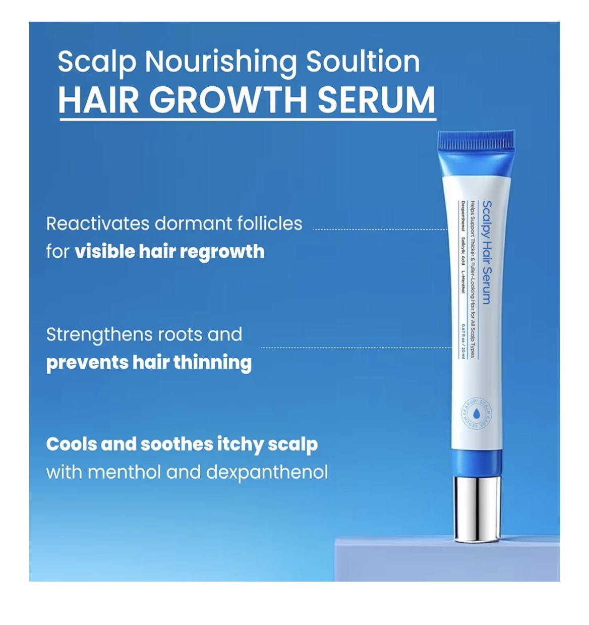 Eversance Seapuri Scalpy Hair Growth Serum